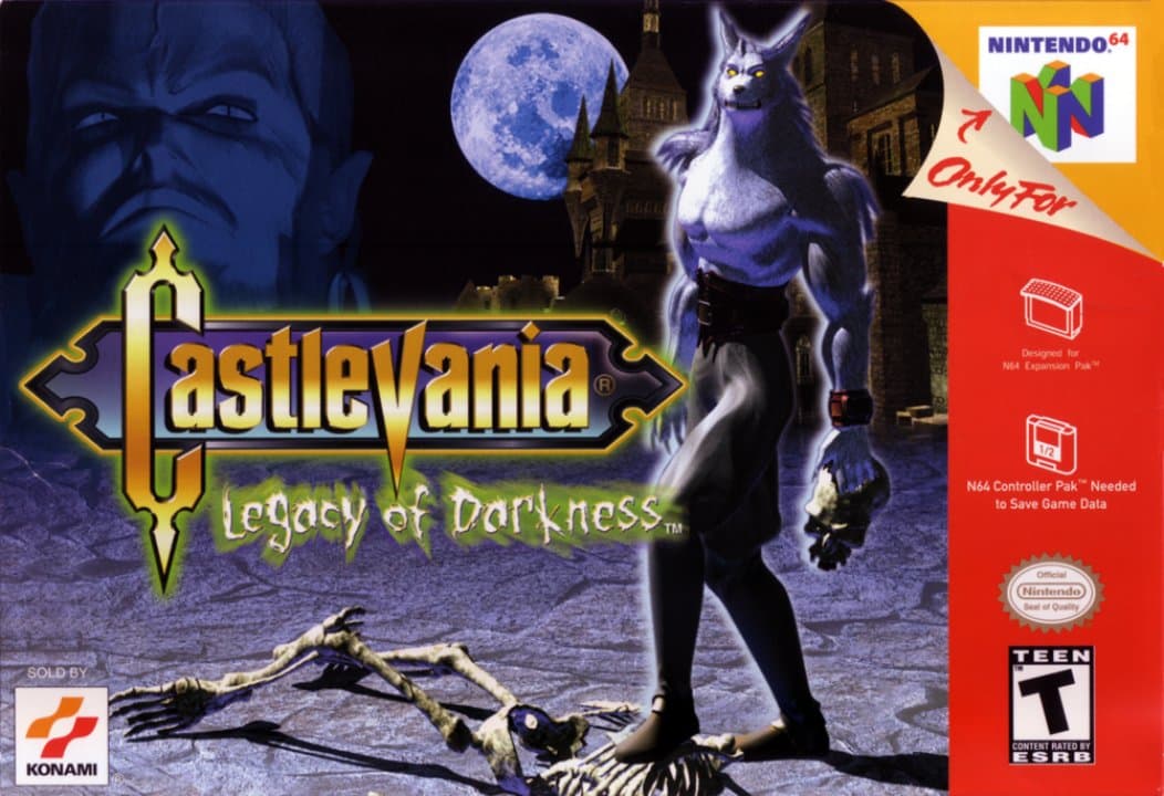 Cover art for Castlevania Legacy of Darkness