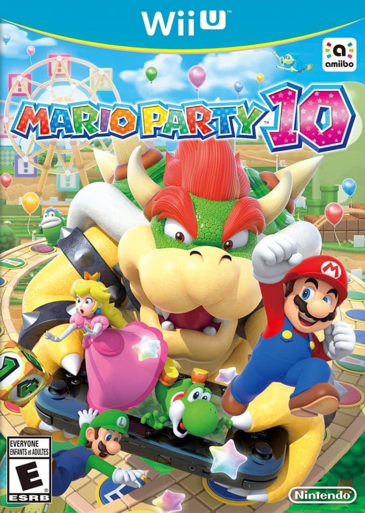 Cover art for Mario Party 10