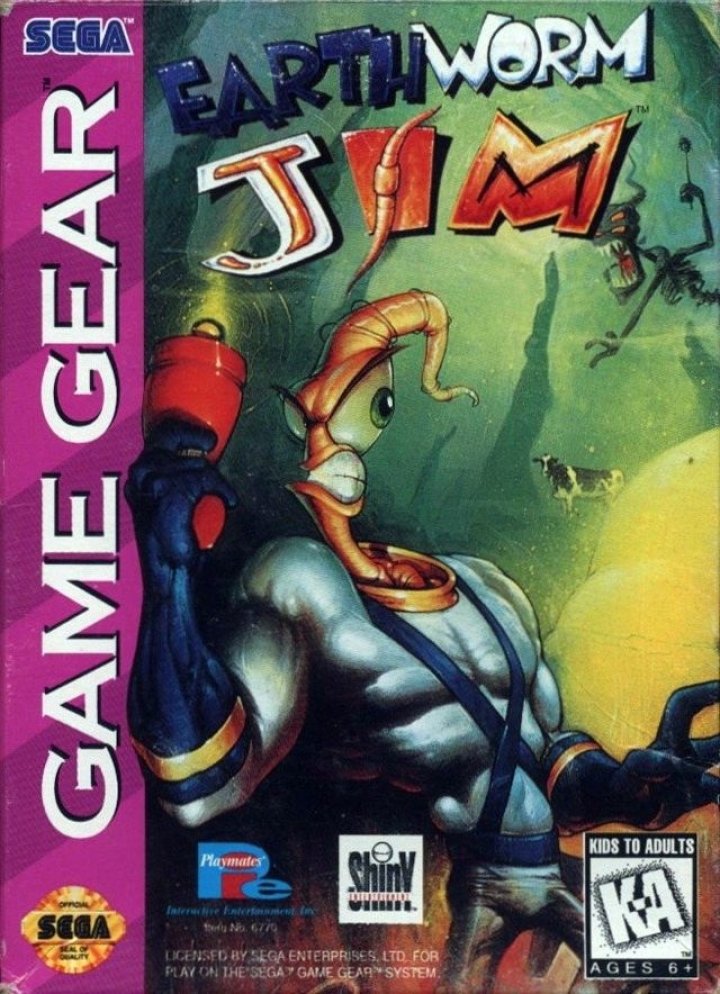 Cover art for Earthworm Jim