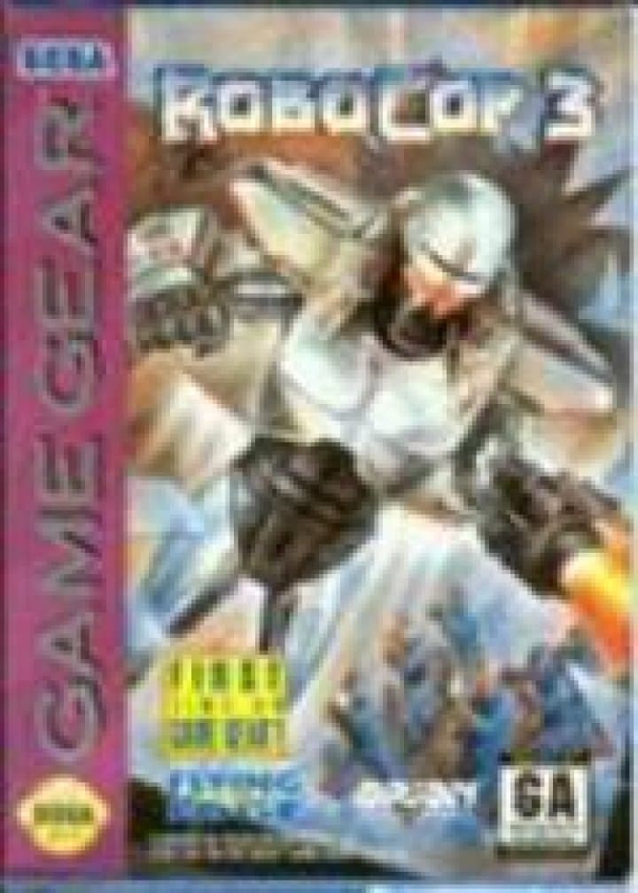 Cover art for Robocop 3
