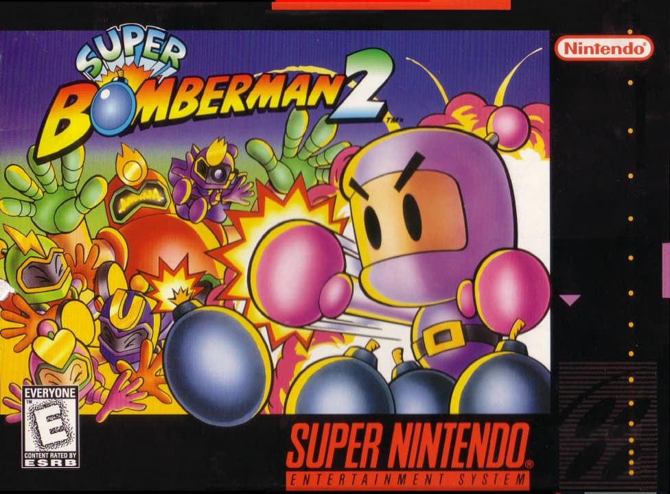 Cover art for Super Bomberman