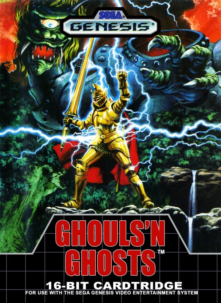 Cover art for Ghouls 'n Ghosts