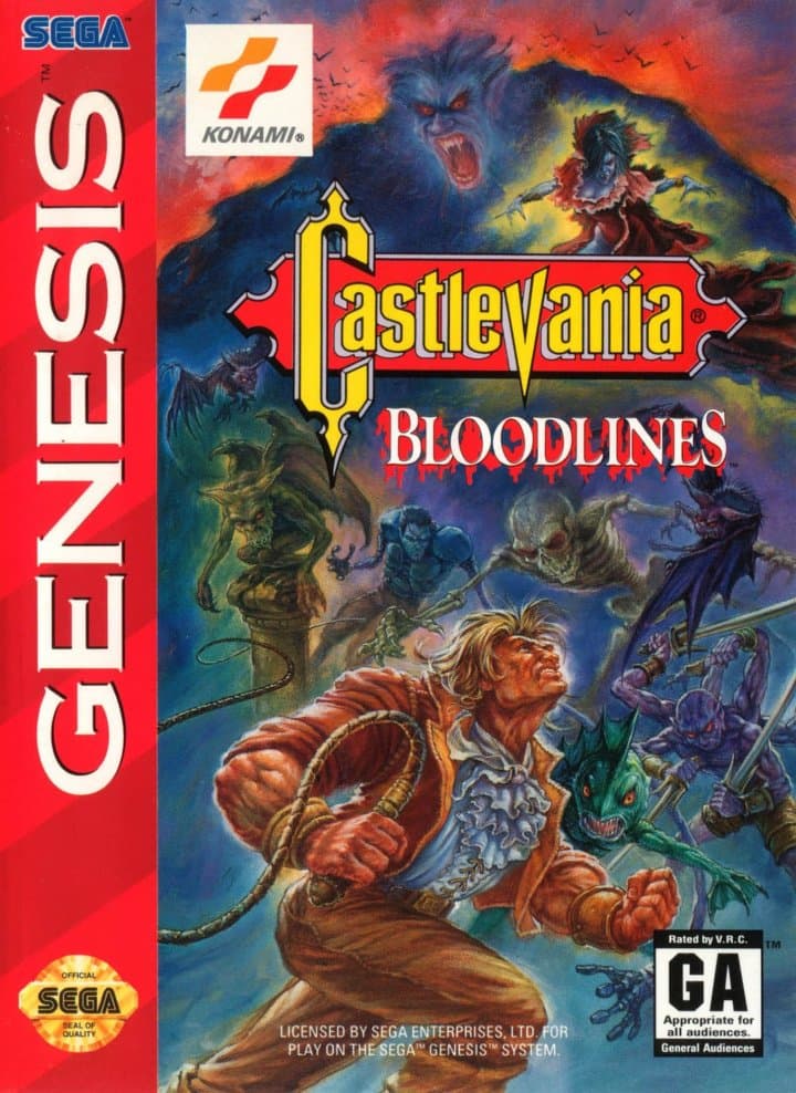 Cover art for Castlevania: Bloodlines