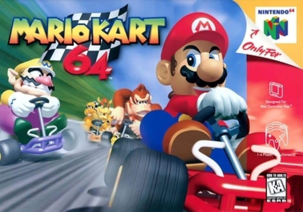 Cover art for Mario Kart 64 [Controller Bundle]