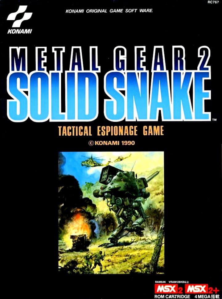 Cover art for Metal Gear 2: Solid Snake