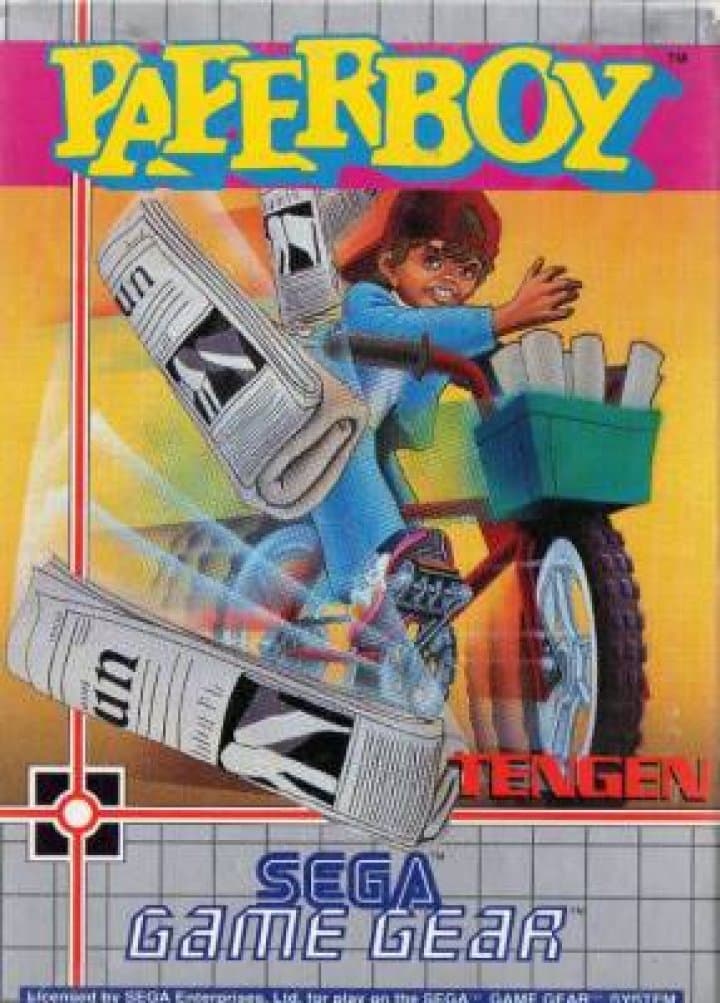 Cover art for Paperboy