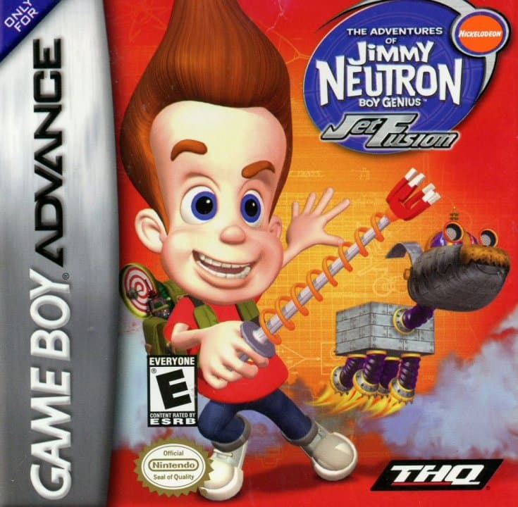 Cover art for Jimmy Neutron Boy Genius: Jet Fusion
