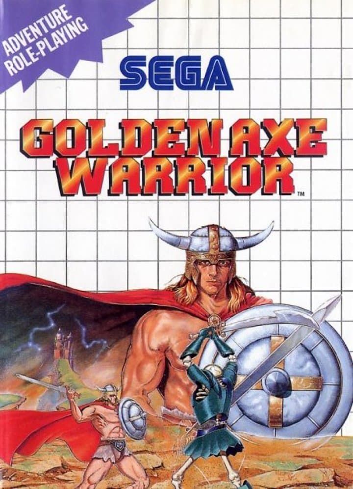 Cover art for Golden Axe Warrior