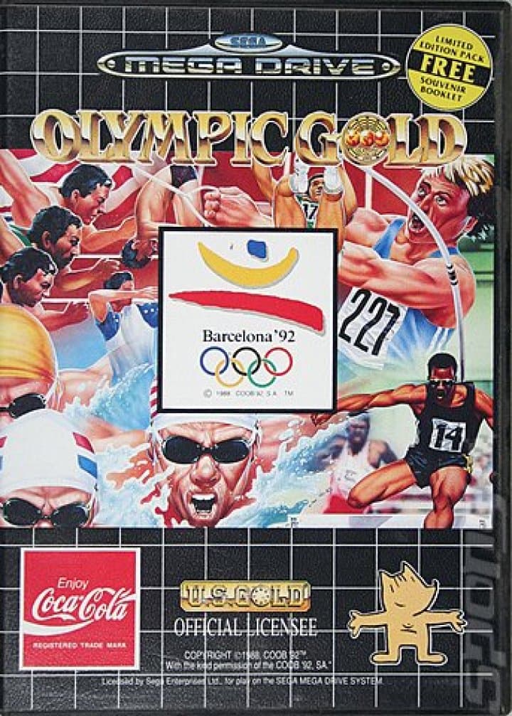 Cover art for Olympic Gold