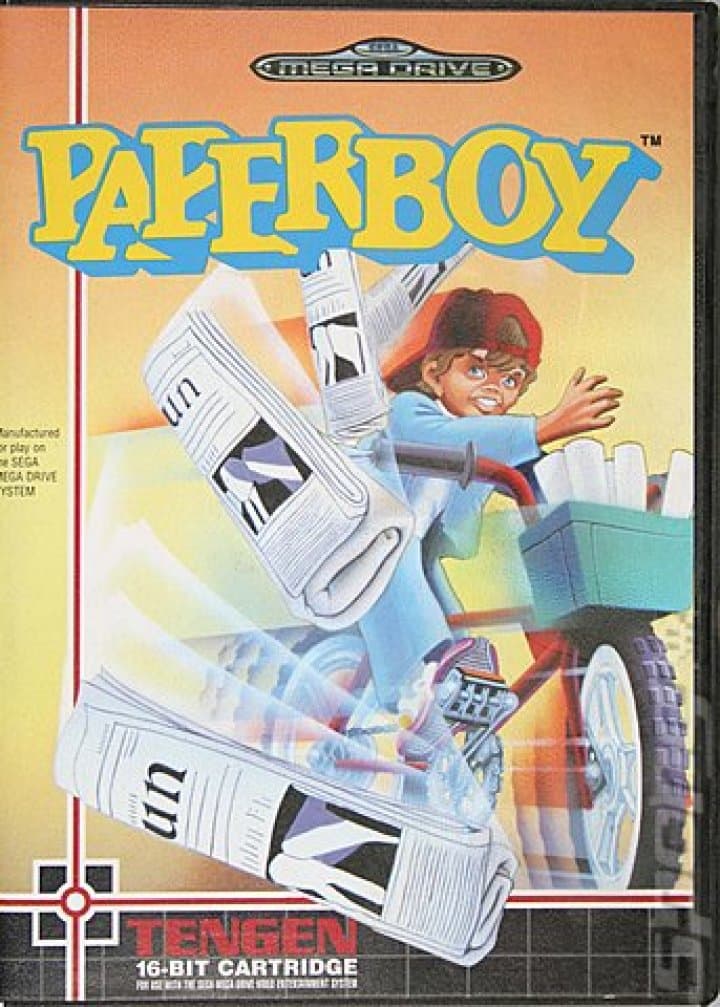 Cover art for Paperboy