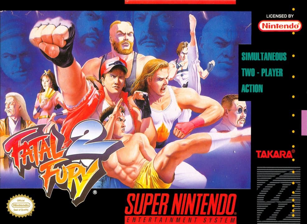 Cover art for Fatal Fury 2