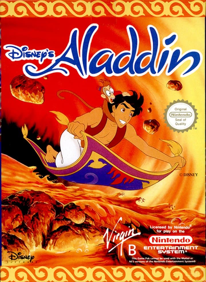 Cover art for Disney's Aladdin