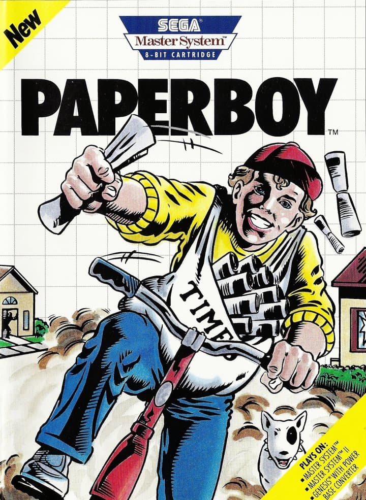 Cover art for Paperboy