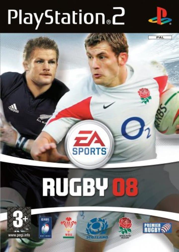 Cover art for Rugby 08