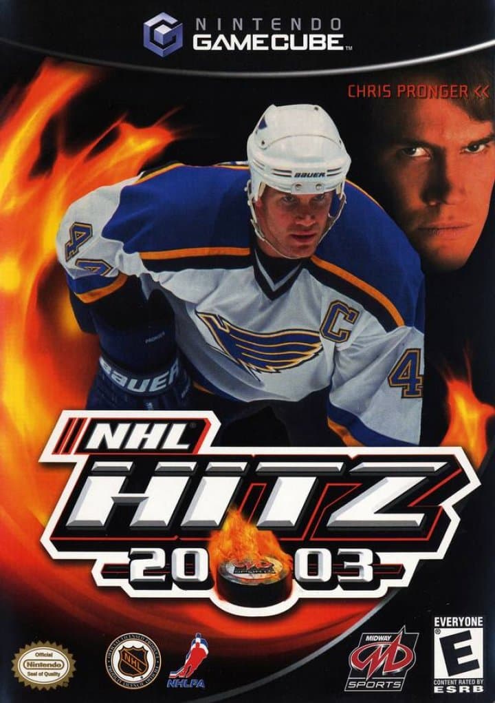 Cover art for NHL Hitz 2003