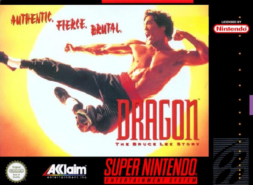Cover art for Dragon: The Bruce Lee Story