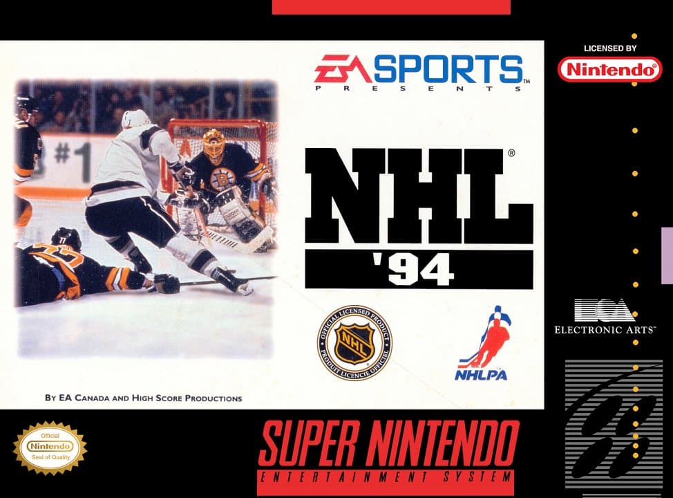 Cover art for NHL 94