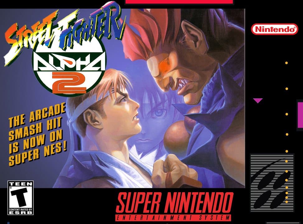 Cover art for Street Fighter Alpha 2