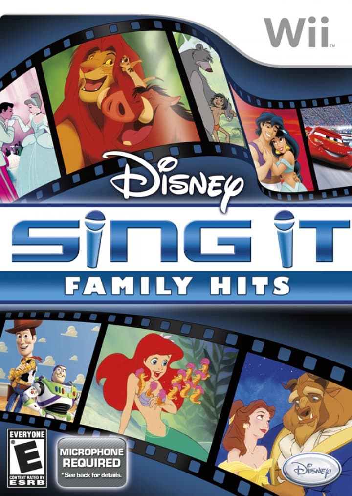 Cover art for Disney Sing It: Family Hits
