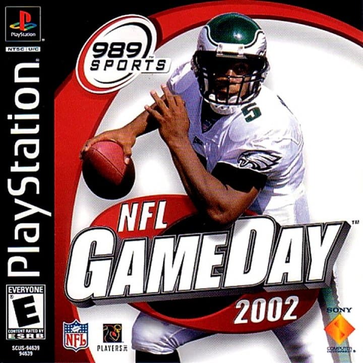 Cover art for NFL GameDay 2002