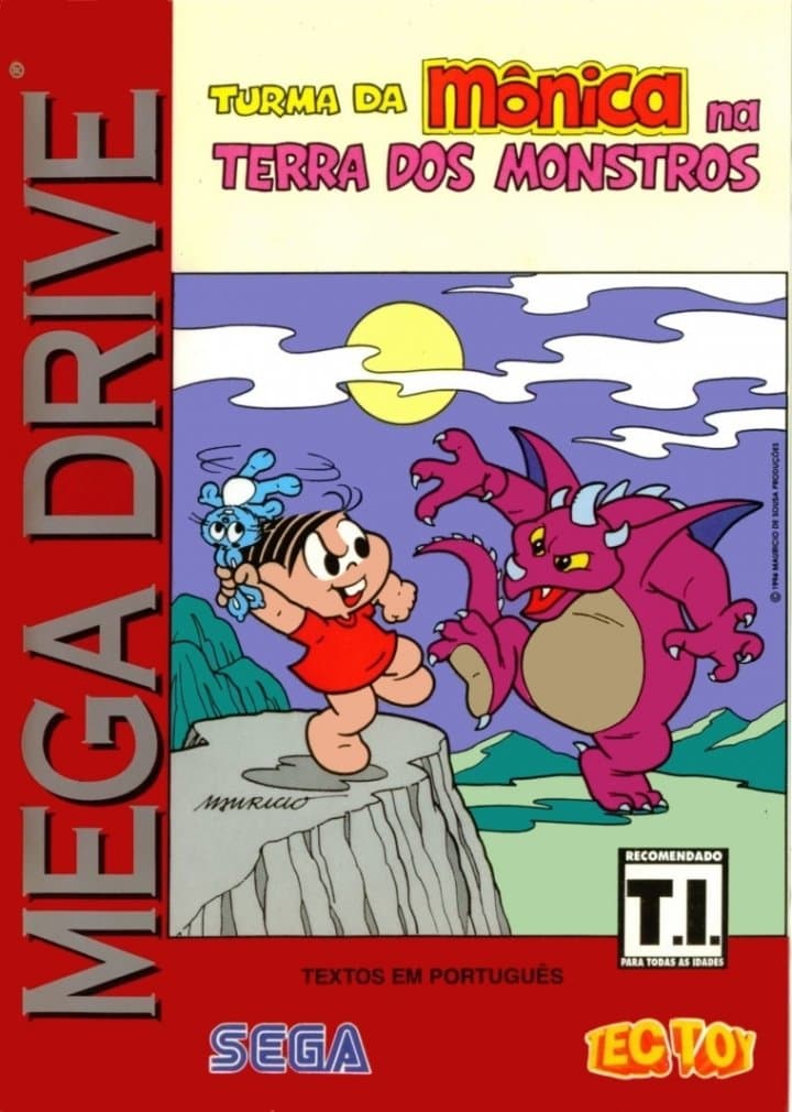 Cover art for Turma da Monica na Terra dos Monstros