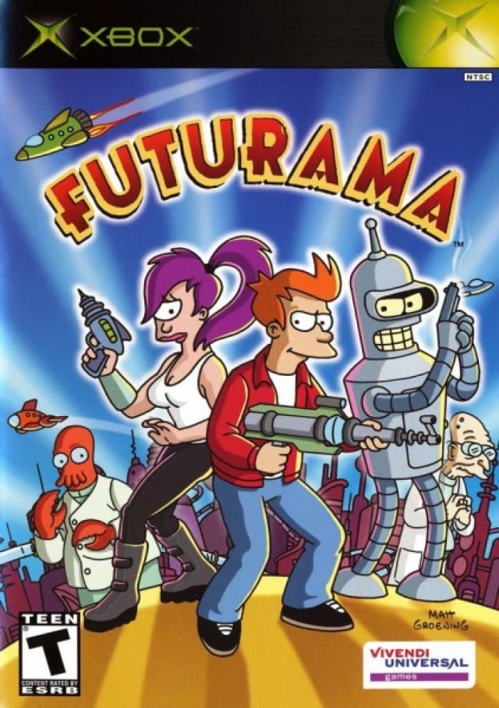 Cover art for Futurama