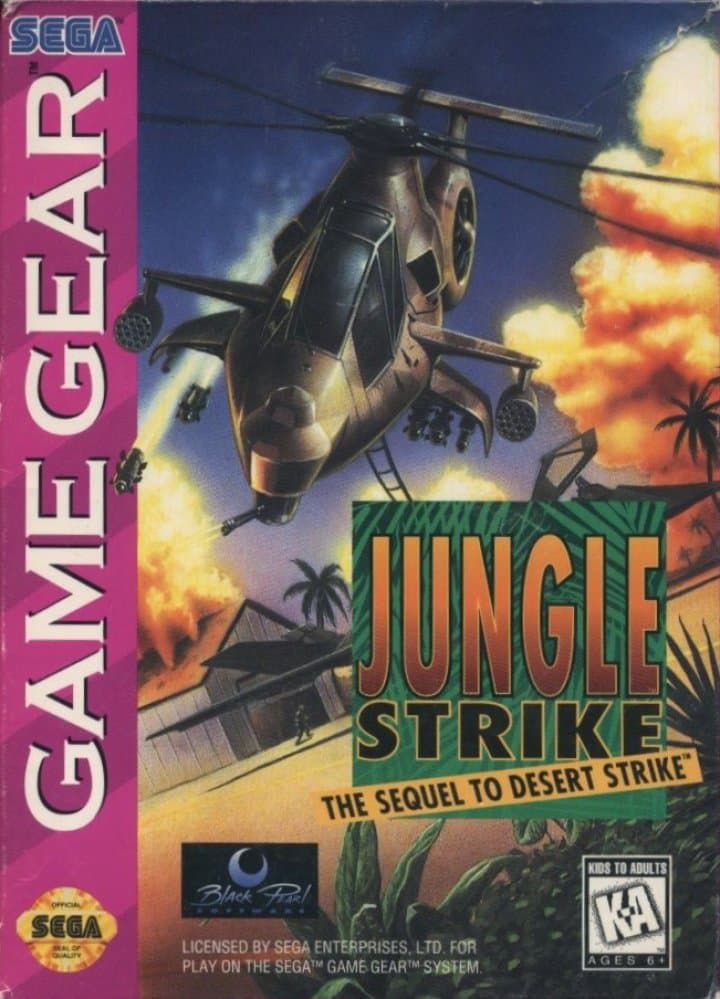 Cover art for Jungle Strike
