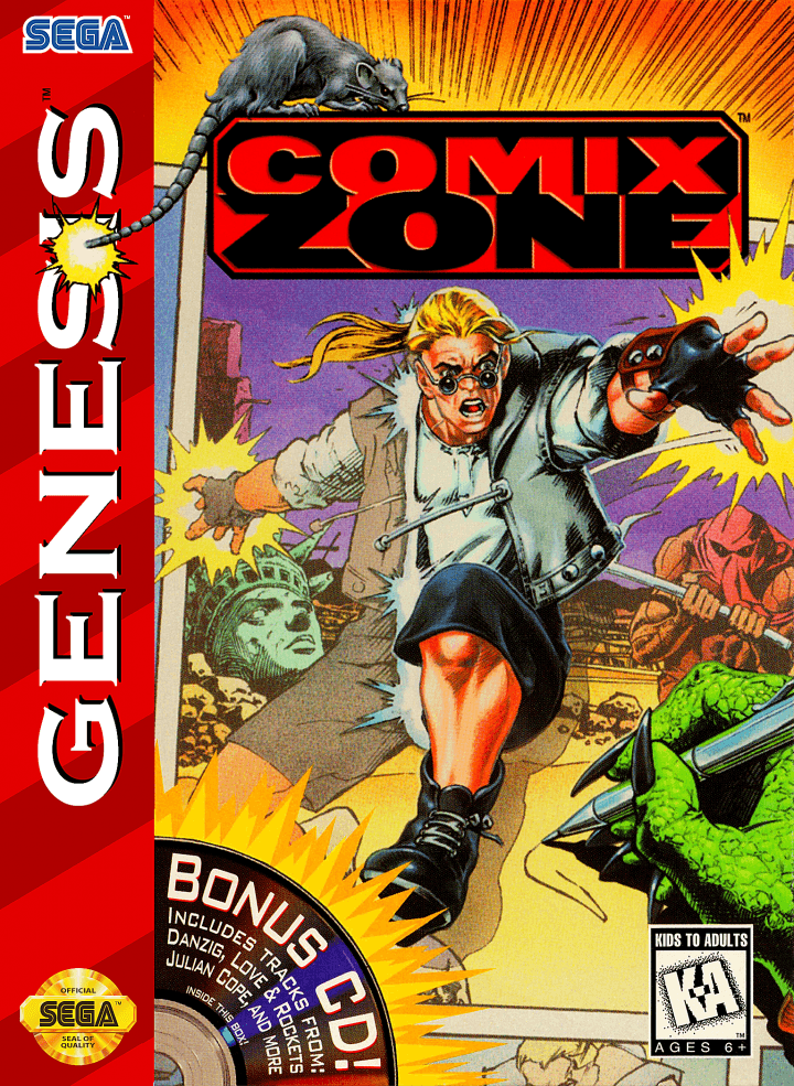 Cover art for Comix Zone