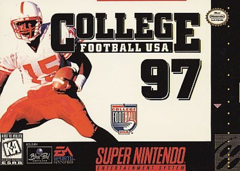Cover art for College Football USA 97