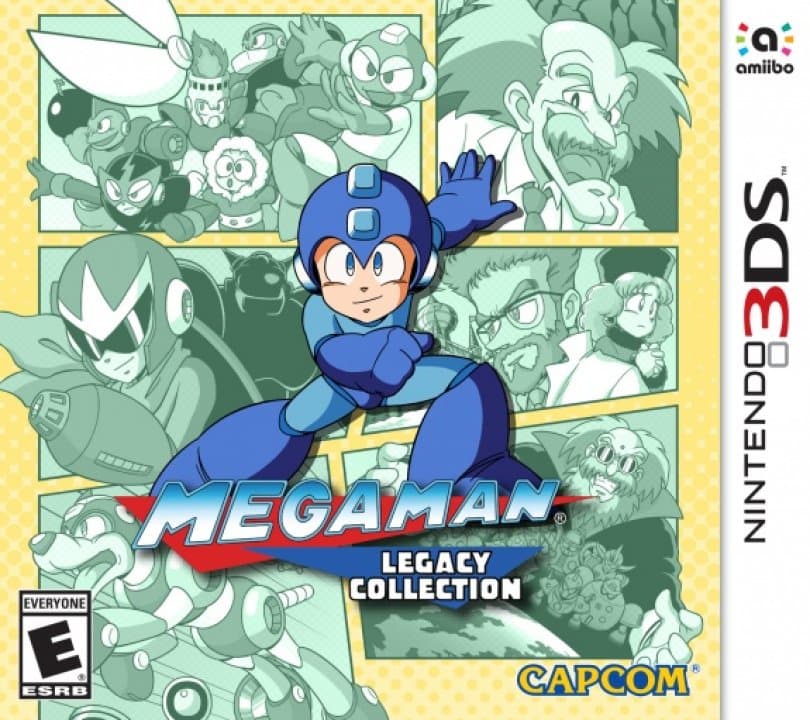Cover art for Mega Man Legacy Collection