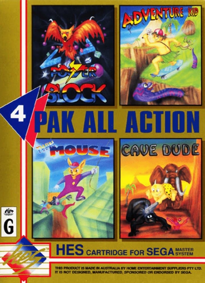 Cover art for 4 Pak All Action