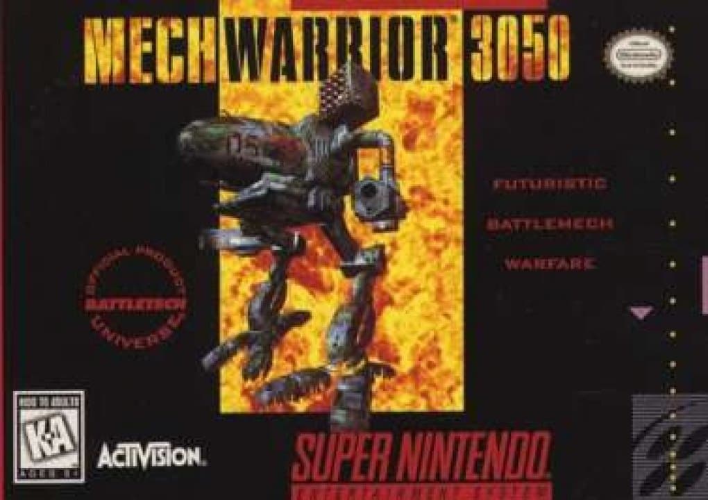 Cover art for MechWarrior 3050