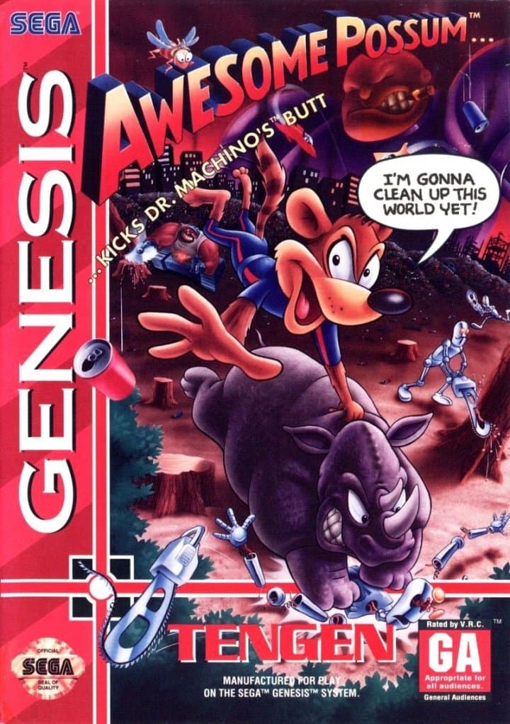 Cover art for Awesome Possum