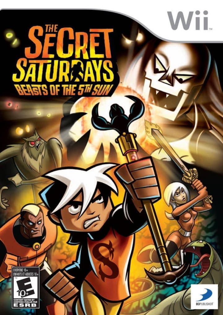 Cover art for The Secret Saturdays: Beasts of The 5th Sun