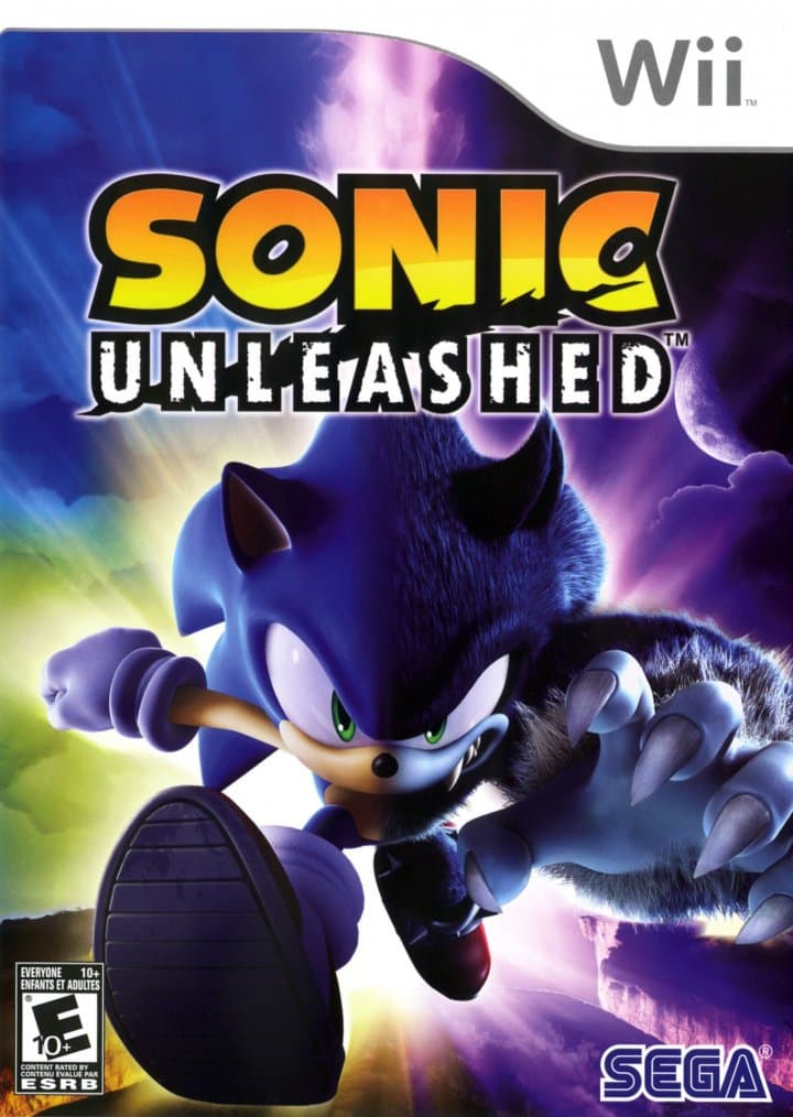 Cover art for Sonic Unleashed