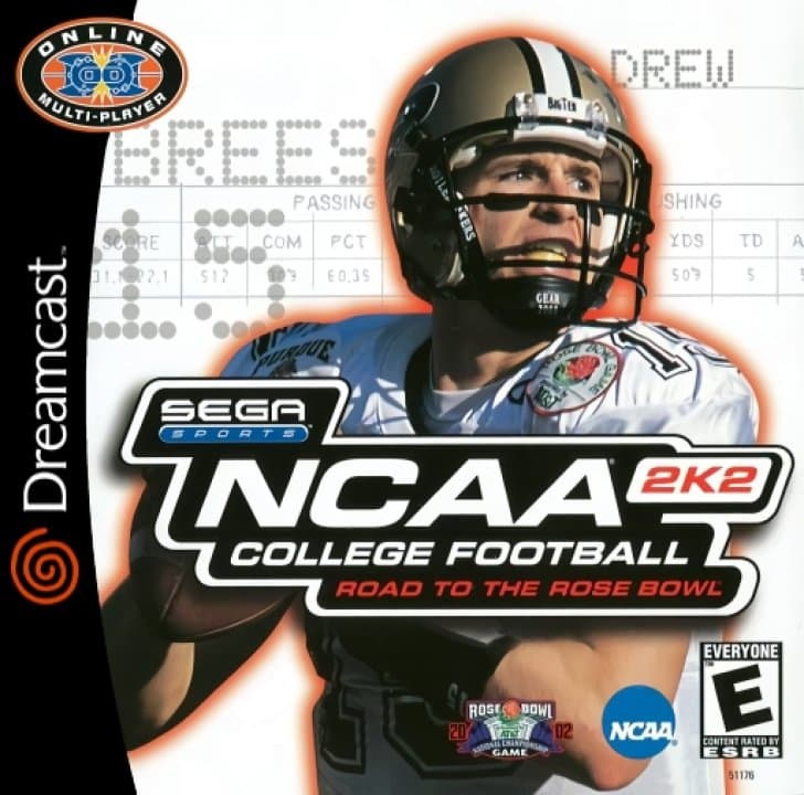 Cover art for NCAA College Football 2K2