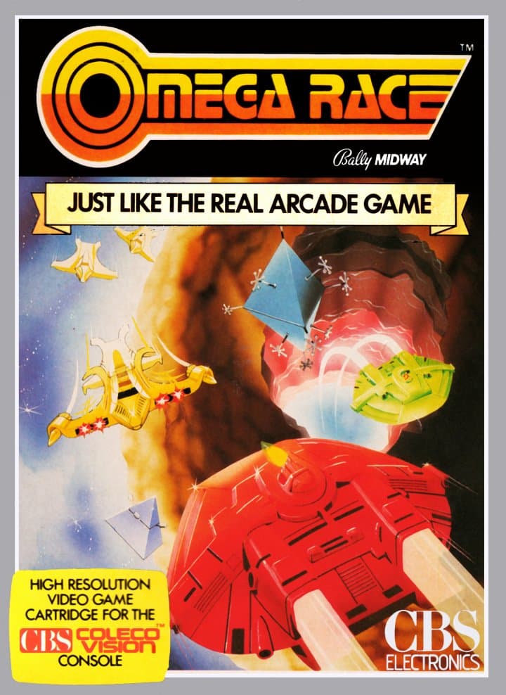 Cover art for Omega Race
