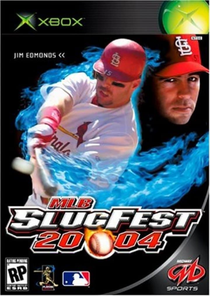 Cover art for MLB Slugfest 2004