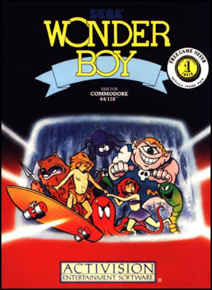 Cover art for Wonder Boy