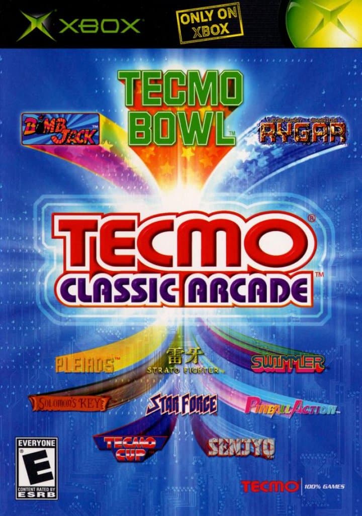 Cover art for Tecmo Classic Arcade