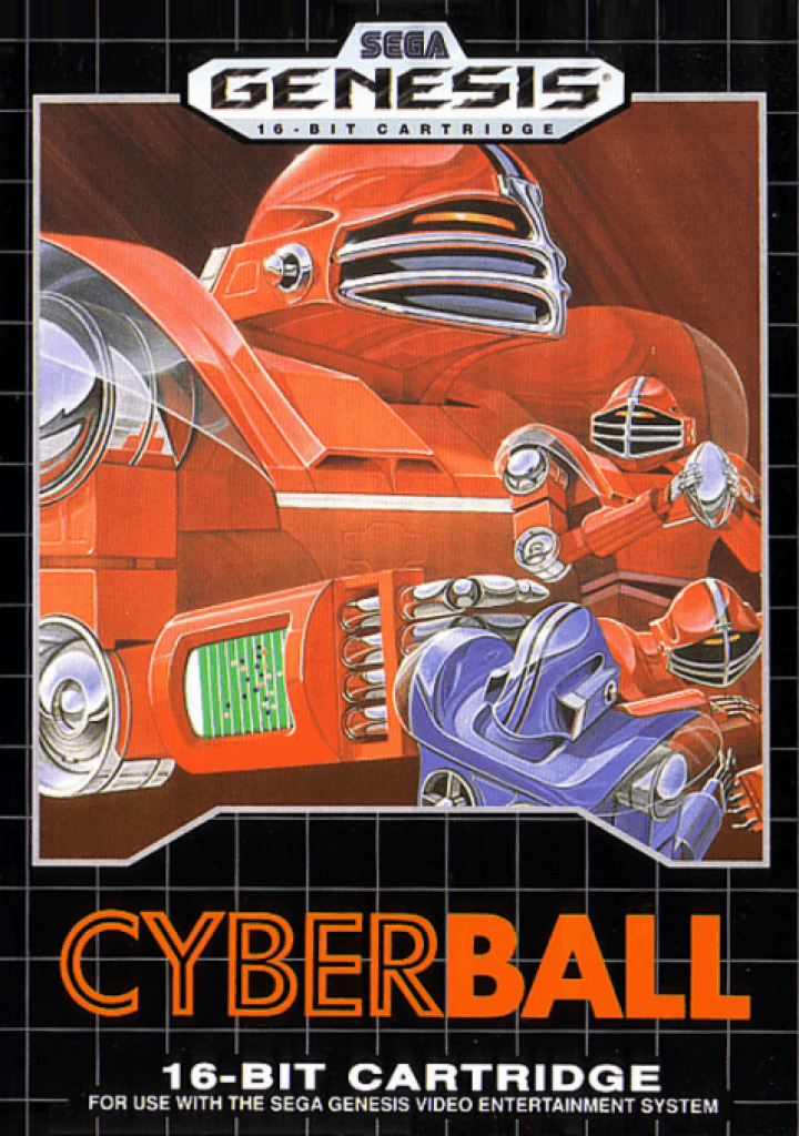 Cover art for CyberBall