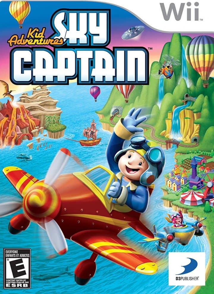Cover art for Kid Adventures: Sky Captain