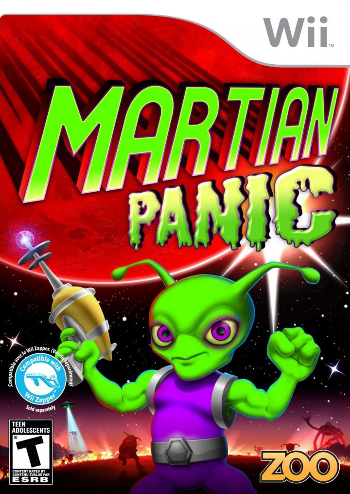 Cover art for Martian Panic