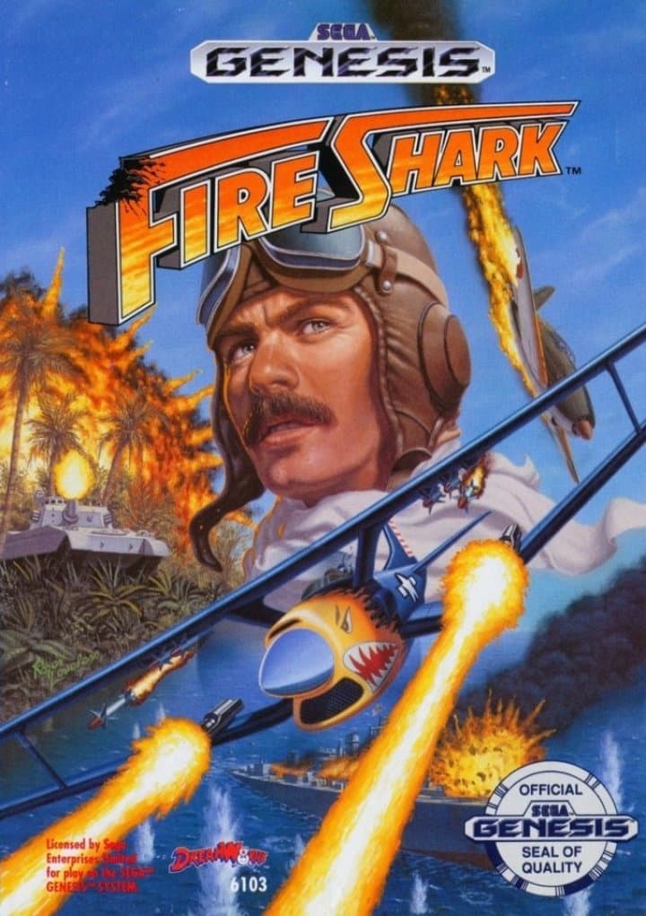 Cover art for Fire Shark
