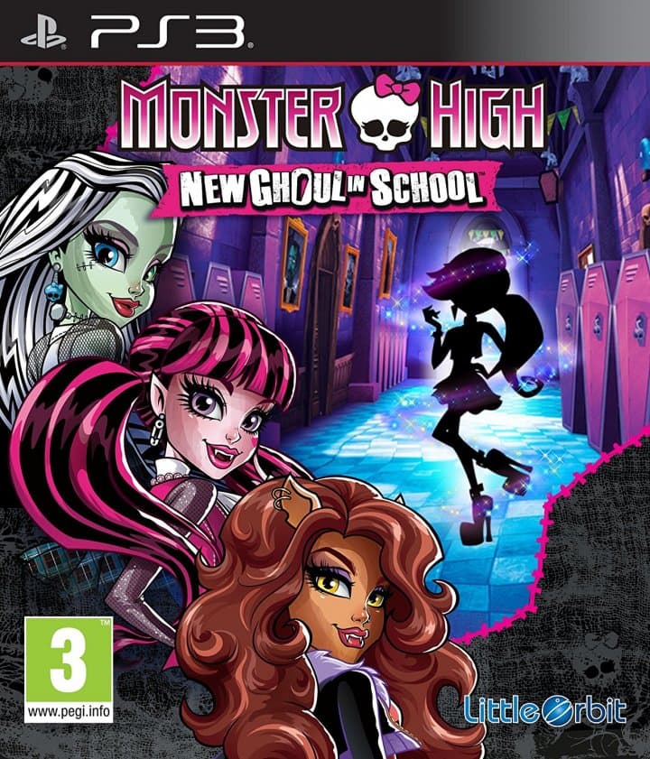 Cover art for Monster High: New Ghoul in School