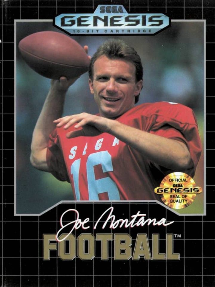 Cover art for Joe Montana Football