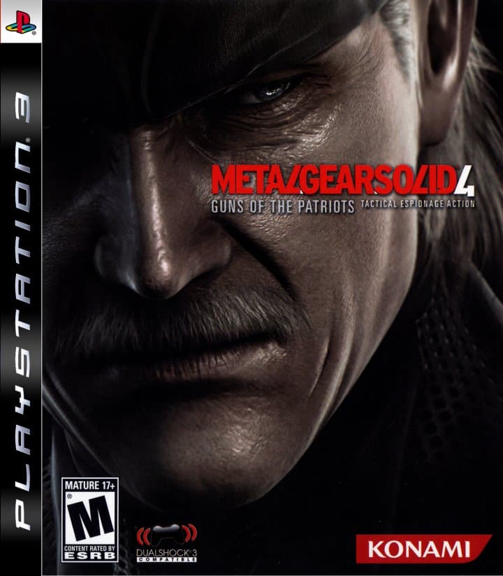 Cover art for Metal Gear Solid 4: Guns Of The Patriots [Premium Pack]
