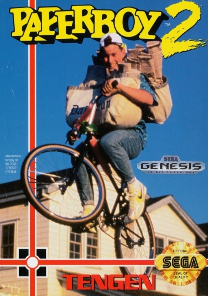 Cover art for Paperboy 2