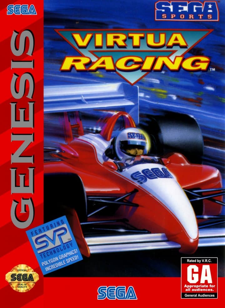 Cover art for Virtua Racing