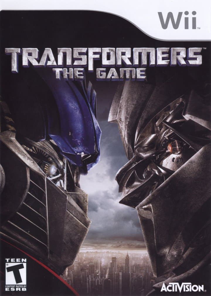 Cover art for Transformers: The Game